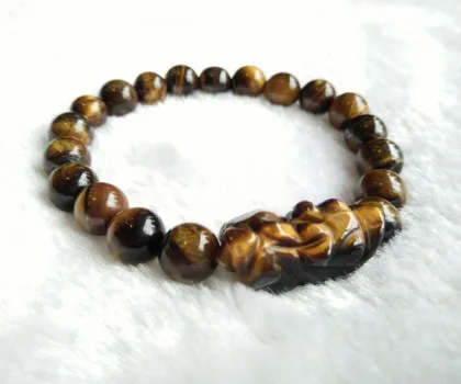 Chuỗi tỳ hưu mắt mèo nhỏ 8 li S6016